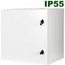 12HE, 19'' IP55 Indoor Schrank zur Wandmontage | B=600 mm T=600 mm