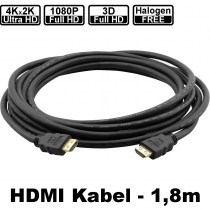 Kramer CLS-HM/HM/ETH-6: Flammwidriges und halogenfreies HDMI mit Ethernet (1.4) Anschlusskabel Stecker / Stecker für High-Speed HDMI-Signale mit Auflösungen bis 2160p (4Kx2K - UltraHD).