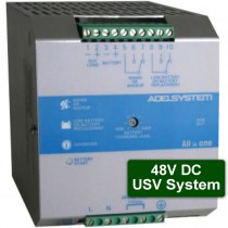 All-in-One 48VDC USV Anlagen zur Montage auf der Hutschiene