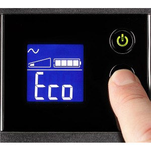 Die EcoControl Funktion der EATON USV Ellipse PRO 1600 ermöglicht eine Energieeinsparung von bis zu 20% im Vergleich zu anderen USVen (bspw. durch die automatische Deaktivierung von nichtgenutzten Peripheriegeräten).