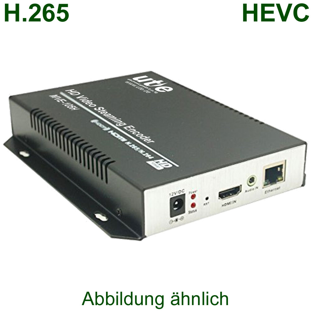 H.265 IP Streaming Encoder für HDMI Quellen - Der Encoder für H.265 HD/SD Live Streams