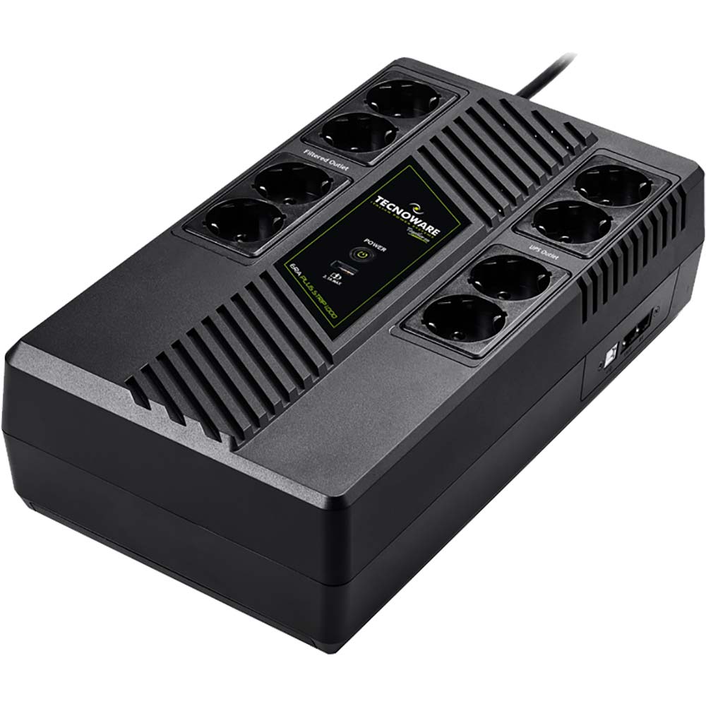 UPS ERA PLUS STRIP 1000 | Kompakte 1000 VA USV - ideal für den heimischen Arbeitsplatz