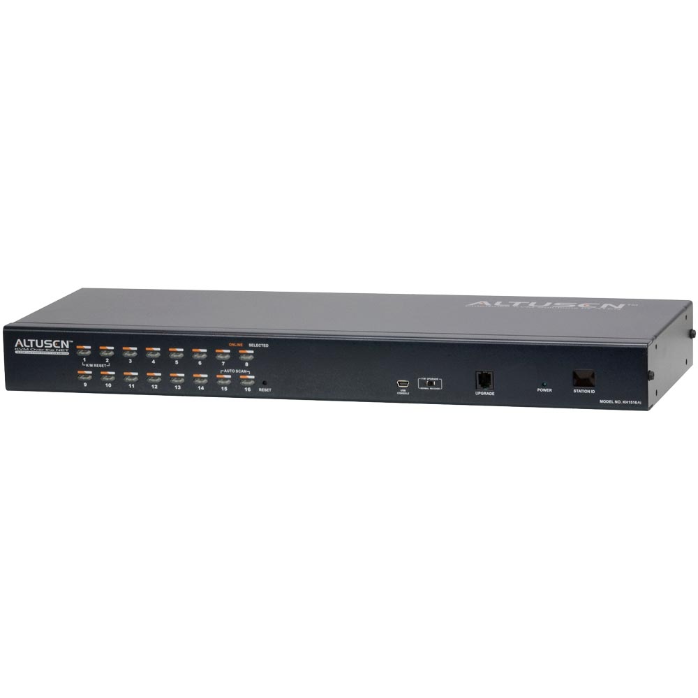 19'' KVM Switch mit IPZugriff 16Port KVM over IPSwitch KH1516Ai