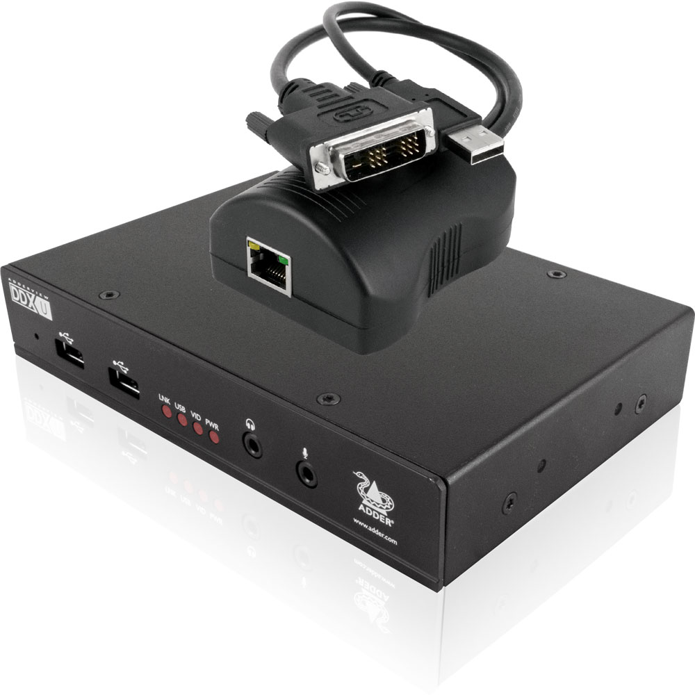 KVM Extender USB DVI KVM ExtenderSET ADDERView DDX DVI