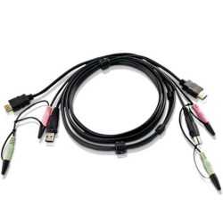 ATEN 2L-7D..UH: HDMI KVM-Kabel mit USB & Audio für ATEN und ALTUSEN Produkte - verschiedene Längen