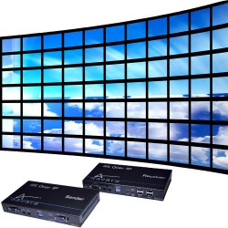 Videowall: Systeme zur Erstellung von Videowänden aus bis zu 128 Displays