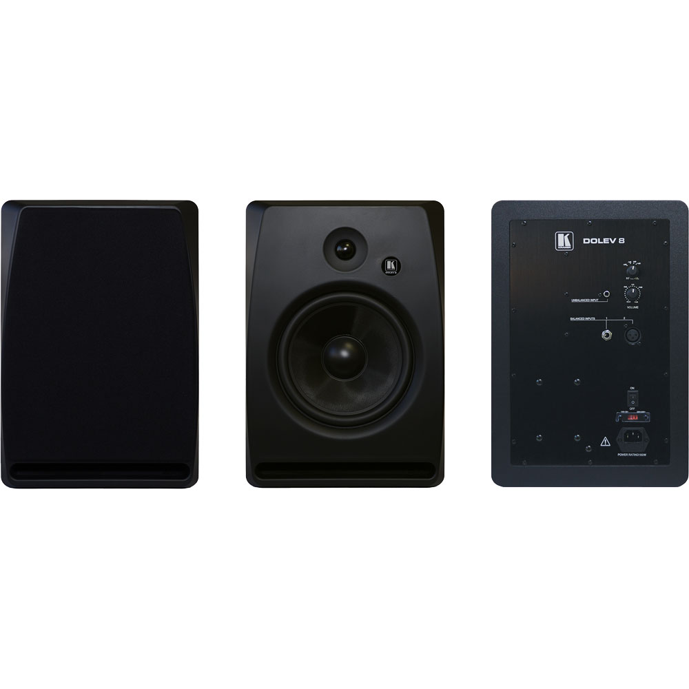 Der Kramer Dolev 8 ist ein Zwei-Wege Studio-Lautsprecher mit 8'' Tieftontreiber und Doppel-Verstärker für einen kristallklaren Sound in Anwendungen mit präzisem detailliertem Klang.