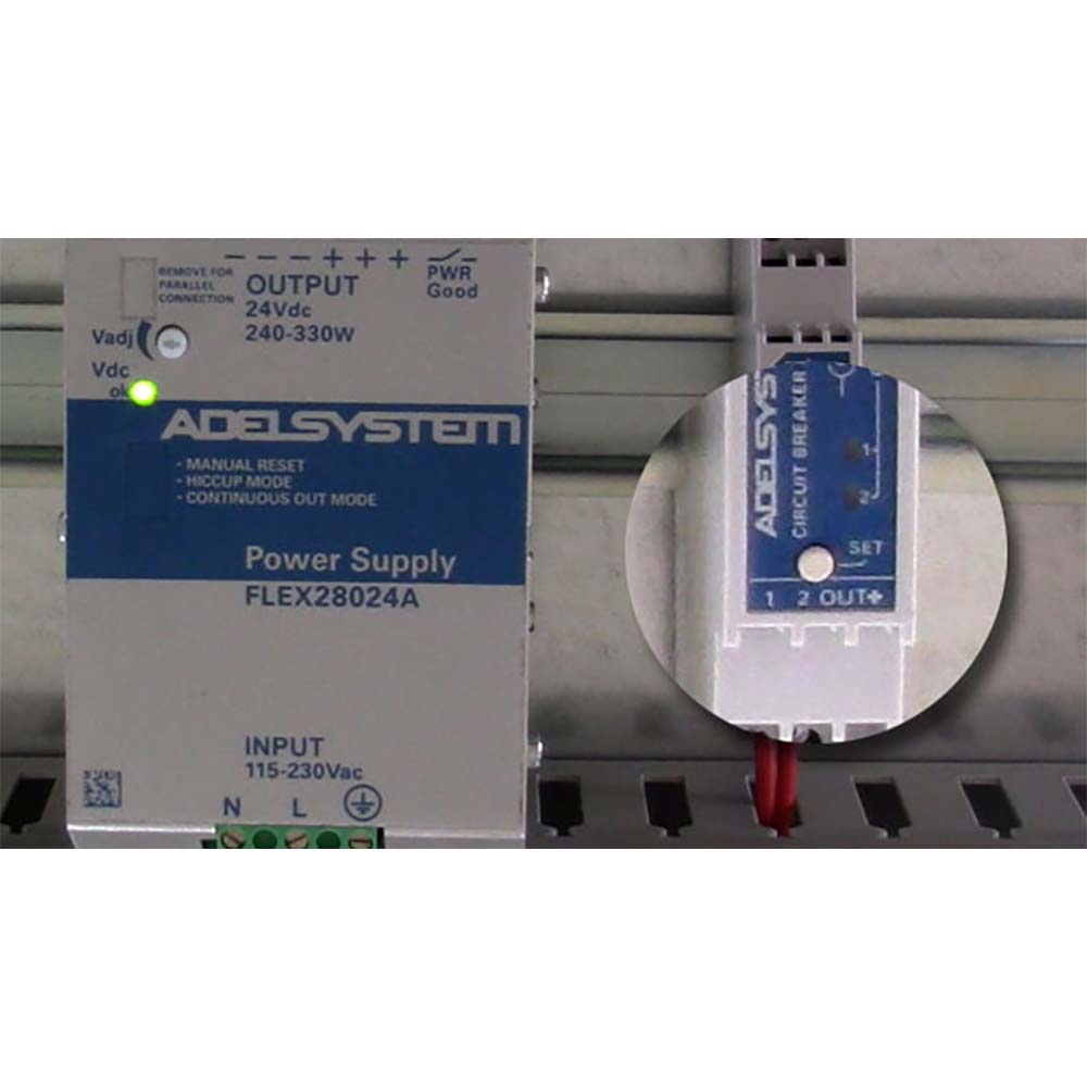 ADELSystem MRF102: Elektronischer 2-Kanal Schutzschalter - 12V