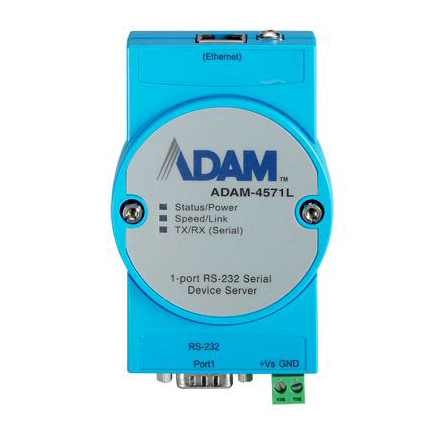 ADVANTECH ADAM-4571L: 1-Port Ethernet RS232 Device Server