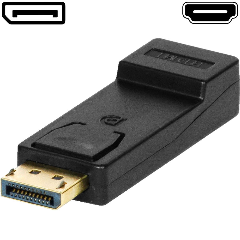 Display Port-Stecker auf HDMI Adapter
