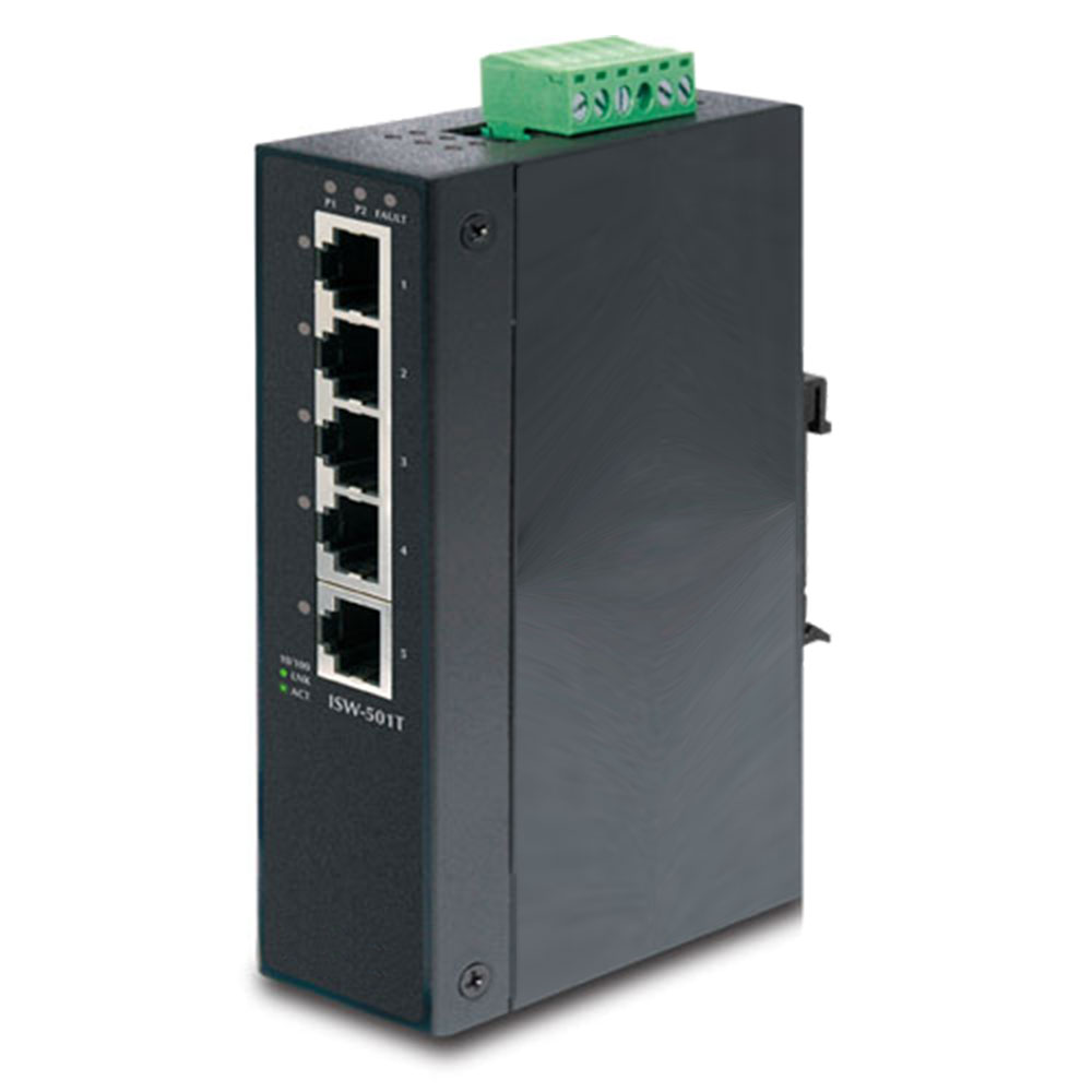 ISW-501T 5-Port Industrie Ethernet Switch