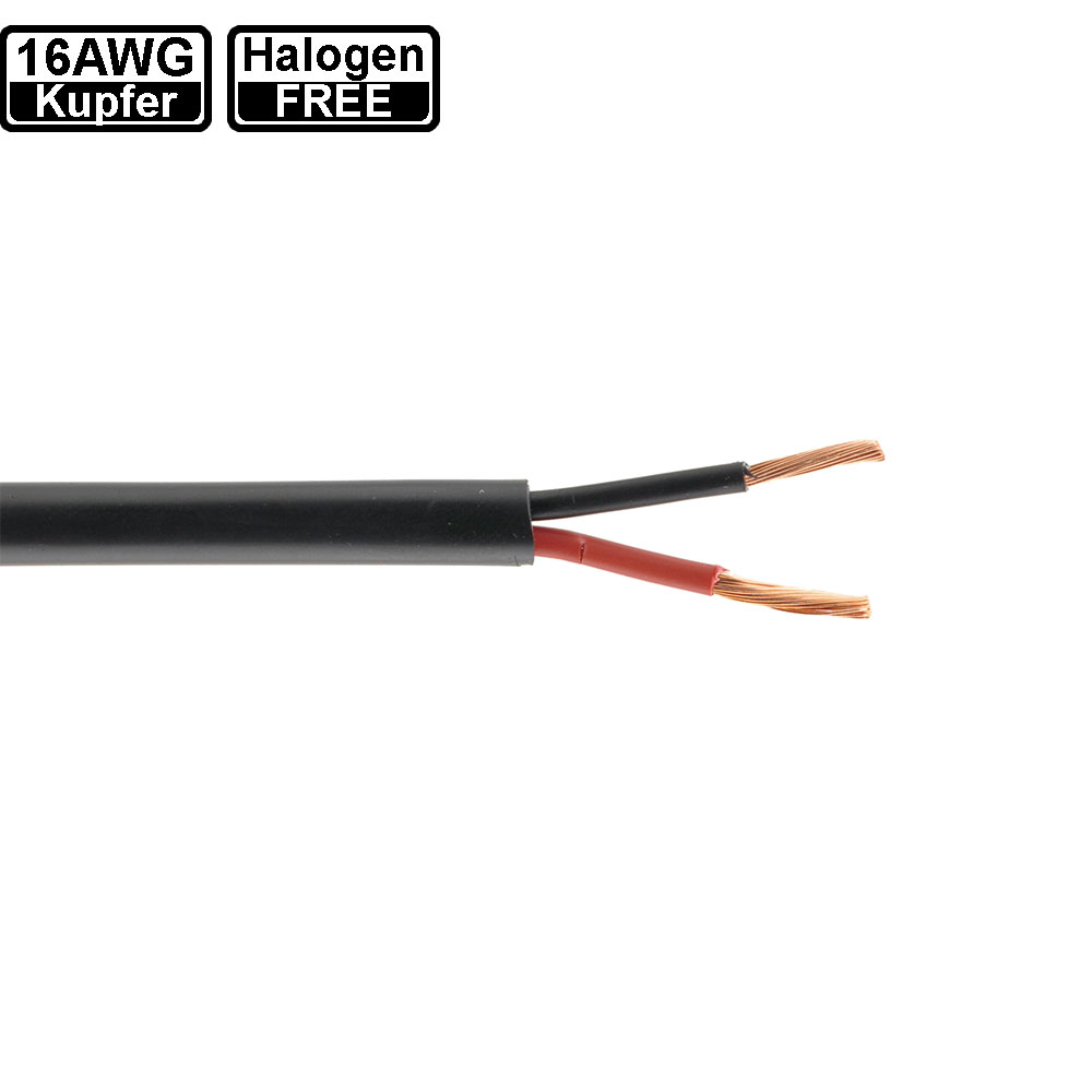 Low-Smoke Lautsprecher-Kabel BC-2S16/LSHF von Kramer