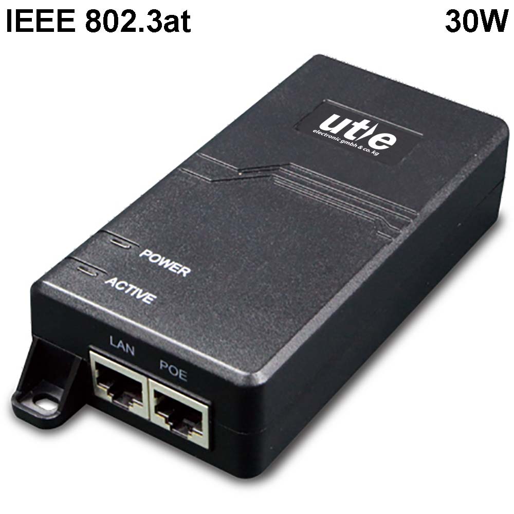 U.T.E. POE-164: Power over Ethernet (POE) HighPower Injektor