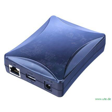 Silex C-6200U: USB Printserver für Canon, kabelgebunden. Die externe USB 1.1/2.0 Full-Speed Schnittstelle macht Ihren Canon-Tintenstrahler, CAPT Laserdrucker oder PIXMA Multifunktionsdrucker kostengünstig und zuverlässig netzwerkfähig.