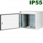9HE, 19'' IP55 Outdoor Schrank (doppelwandig) zur Wandmontage | B=600 mm T=600 mm