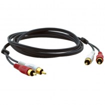 Kramer C-2RAM/2RAM: Hochqualitatives Doppel-Cinch-Kabel (2x Stecker) für Stereo-Audiosignale. Erhältlich in versch. Längen: 0,3 bis 15,2 Meter