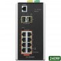 IGS-10020 8-Port Gigabit / 2 SFP Port Industrial Ethernet Switch