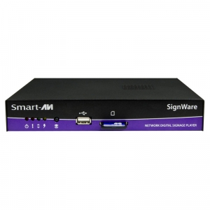 SignWare II von Smart-AVI: Frontseite / Frontanschlüsse