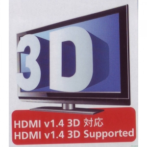 aavara PS22 / PS124 / PS128:  3D-Unterstützung  nach HDMI v1.4 Standard