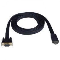 HDMI auf VGA Kabel: Das Konverterkabel wandelt das digitale HDMI Signal Ihres HDMI-Ausgangs in ein analoges Videosignal für den VGA-Eingang Ihres Monitors oder Beamers. So können HDMI-Geräte an einen VGA-beamer oder Monitor anschließen!