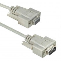 Das 9polige Seriell-Verlängerungskabel RS232-C-Kabel (D-Sub 9 polig) ist ideal zur Verlängerung der Kabelstrecke zwischen seriellen Geräten.