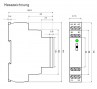 KBD-1/L Koppelbaustein mit voreilendem Wolframkontakt