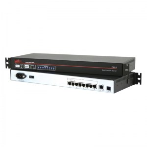 TSM-8 von wti: Serieller Konsolenserver mit 8 Ports RJ45