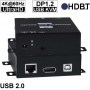 NTI ST-C6USBDP4K-328: 4K DisplayPort USB KVM Extender über HDBaseT mit RS232