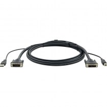 Kramer C-KVM/2-6: KVM-Kabel DVI-D Dual-Link und USB (A-B) - Länge 1,8m