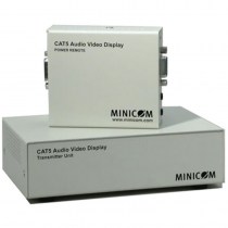 Minicom 0VS22037: Cat5 Audio + Video Extender - bis 110m