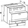 ueberspannungsschutz_iskra_probloc-bsg-r-100-4-0_abmessungen