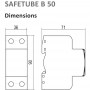 ueberspannungsschutz_iskra_safetube-b-50_abmessungen