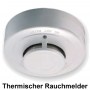 GUDE 7312: Thermischer Rauchmelder zur Deckenmontage | Schraubterminal NO oder NC