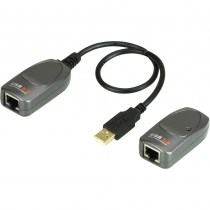 Die USB 2.0 Verlängerung ATEN UCE260 kann ganz einfach die USB-Signale über ein Cat.5/5e/6 Kabel bis zu 60 Meter (196 ft) bei einer Datenrate von High Speed (480Mb/s), Full Speed (12Mb/s) und Low Speed (1,5Mb/s) senden.