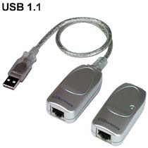 Der XTENDEX® USB-C5-LC ist ein USB Extender, der das USB-Signal bis zu 60 Meter über CAT-Kabel verlängert.
