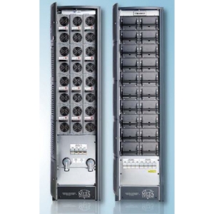 UPS MetaSystem TRIMOD II - 60 kVA  Einschubmodular mit 12 Leistungsmodulen á 5kVA und einem externen Batteriekabinett