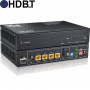 4x 4K HDBaseT Verteiler: Unser UH-4VT ist ein 4fach Verteiler für HDBaseT, der Auflösungen bis 4K (Ultra HD, 2160p) unterstützt.