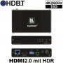 Kramer TP-583R: 4K-HDR-HDMI-Empfänger mit RS-232- und IR – über HDBaseT mit hoher Reichweite