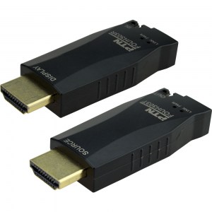 Der kompakte und extrem leichte Ultra-HD HDMI über Glasfaser Extender FOUH303 von PTN verlänger HDMI-Signale über LWL-Kabel auf einer Strecke bis zu 1000m (1km) bei einer Auflösung von 4Kx2K (2160p) und unterstützt HDMI 2.0 HDCP 1.4, EDID und CEC.