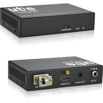 Der 4K HDMI LWL Receiver X2-LWL-R ist ein leistungsstarker und professioneller Empänger für HDMI-/ DVI- und externe Stereo Ausio-Signale. Er ist u.a. kompatibel mit der FiberOptic Output Card unserer X2-Matrix Serie