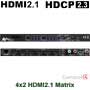 AVPro Edge AC-MX-42X: 4x2 8K60/ 4K120 HDMI2.1 Matrixschalter