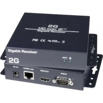 Der HDMI over Gigabit IP Extender: XTENDEX® ST-IPHDMI von NTI überträgt das 1080p (Full HD) HDMI Videosignal ohne kompression über Strecken bis zu 100m (333 feet). In einer Kaskasde können Sie das HDMI-Signal über Entfernungen bis zu 300 Meter (1000 feet