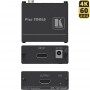 Kramer PT-101UHD: 4K Ultra HD HDMI Repeater/ Range Extender. Der PT-101UHD von Kramer kann die Reichweite von Ultra-Hochauflösenden HDMI-Signalen um bis zu 10m (33ft) für 4K UHD @ 60Hz (4:4:4) und um bis zu 20m (66ft) für 4K @ 30Hz erweitern.