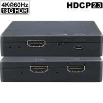 PTN CE-DA12-H2: 1-auf-2 HDMI2.0 Verteiler für 4K @60Hz 4:4:4 18G HDMI-Signale mit HDR und DolbyVision