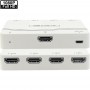 PTN TS-SP1X4: Kostengünstiger 1x4 HDMI Splitter mit integriertem Signalentzerrer