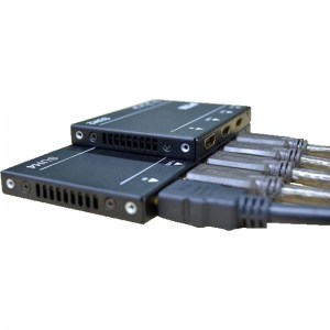 Die ultra kompakten UHD High Speed Splitter SUH2 und SUH4 aus der Premium-Serie von 6SwaPs sin mit ihren 10mm kaum höher als ein HDMI-Stecker.