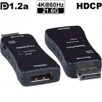 NTI DP4K-EDID-EMLTR: 4K60 21.6G DisplayPort 1.2a EDID Emulator