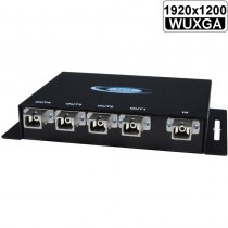 NTI VOPEX FIBER-1X4-SMSC: 1x4 DVI Splitter via Multimode Glasfaserkabel - bis 1000m