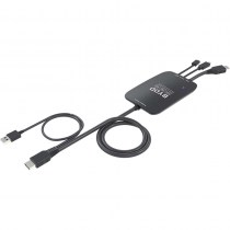 PTN BYOD-E: 3x1 4K60 18G Multiformat Multiformat Präsentationsumschalter - HDMI, USB-C, Mini DP - 4K60 4:4:4 HDR Dolby Vision