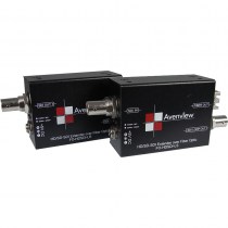 Das HD / SD-SDI-Verlängerung-Set FO-HDSDI-L von Avenview ist eine kostengünstige Lösung für die Übertragung von Multi-Rate-SDI-Video mit embedded Audio und Metadaten über ein Multimode Glasfaserkabel.